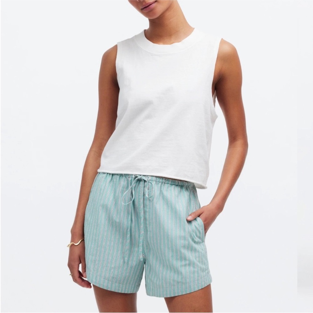 Madewell drawstring pull on shorts